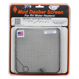 JCJ® - 6-1/2" x 6-1/2" Stainless Steel Water Heater Access Door Mud Dauber Screen for Suburban 6 gal. Water Heaters