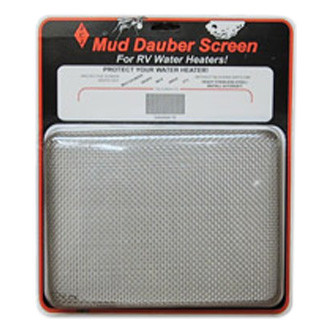 JCJ® - 9-1/2" x 7" Stainless Steel Water Heater Access Door Mud Dauber Screen