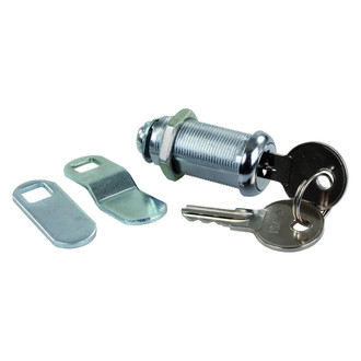 JR Products® - 1.4"L Zinc Standard Key Cam Lock