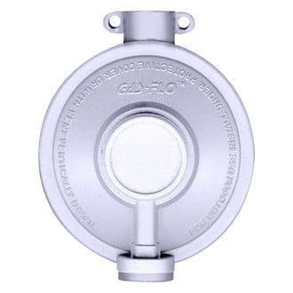 JR Products® - Low Pressure 175.000 BTU Fixed Single Stage LP Gas Regulator (1/4" Inlet x 3/8" FPT Outlet)