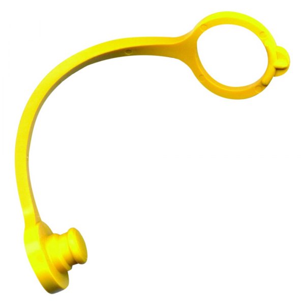 JR Products® - Yellow Propane Hose Connector Cap for Female Quick Disconnect Coupler