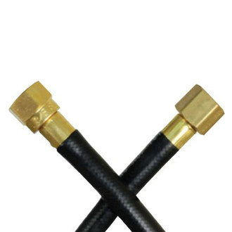 JR Products® - 36" OEM 1/4" LP Gas Hose (3/8" Female Swivel to 3/8" Female Pipe Thread)