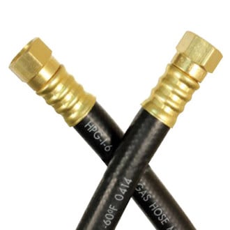 JR Products® - OEM 3/8" LP Gas Hose (3/8" Female Swivel to 3/8" Female Swivel)