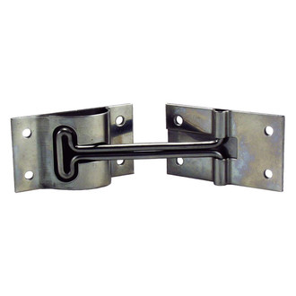JR Products® - 6"L T-Style Silver Stainless Steel Door Holder