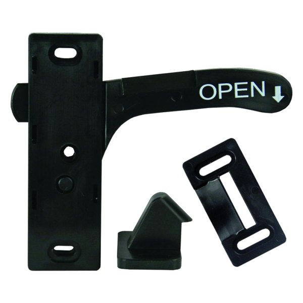JR Products® - Black Amerimax Style Latch for Screen Doors