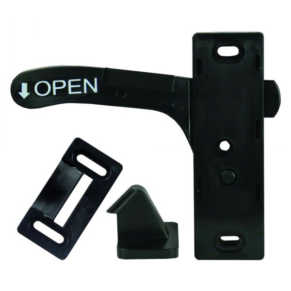 JR Products® - Black Amerimax Style Latch for Screen Doors