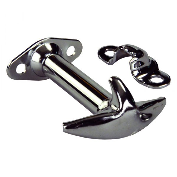 JR Products® - Silver Chrome Plated Hood Latch