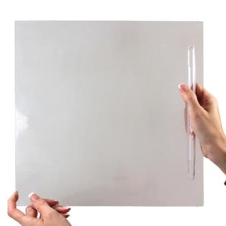 JR Products® - 12"W Clear Screen Door Slider