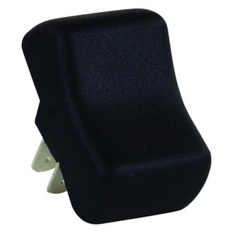 JR Products® - Single SPST On/Off Rectangular Contour Multi Purpose Switch