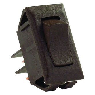 JR Products® - Brown SPST 12V DC Slide-Out Switch