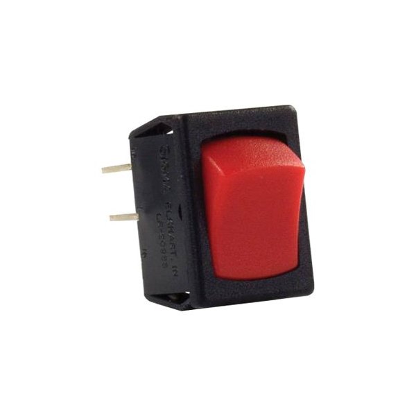 JR Products® - Single SPST On/Off Black /Red Mini Multi Purpose Switch