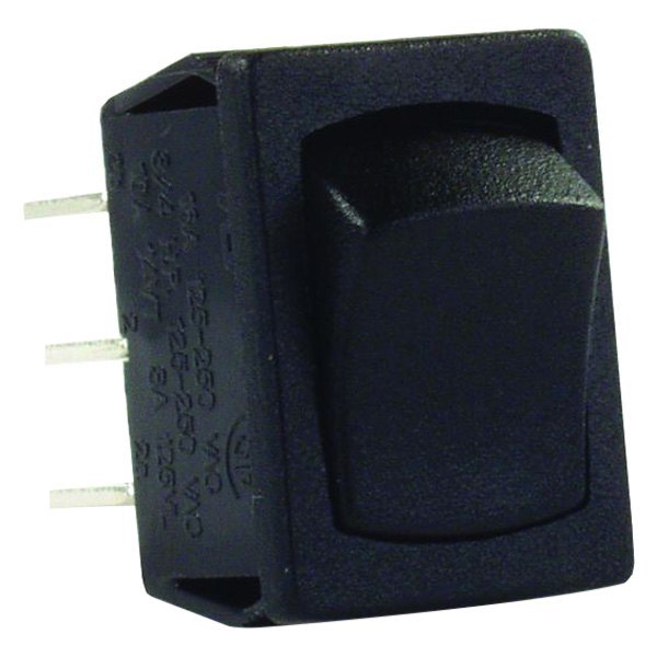 JR Products® - Single DPDT On/On Black Mini Multi Purpose Switch