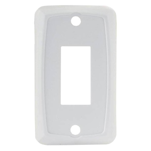 JR Products® - Single White Face Plate