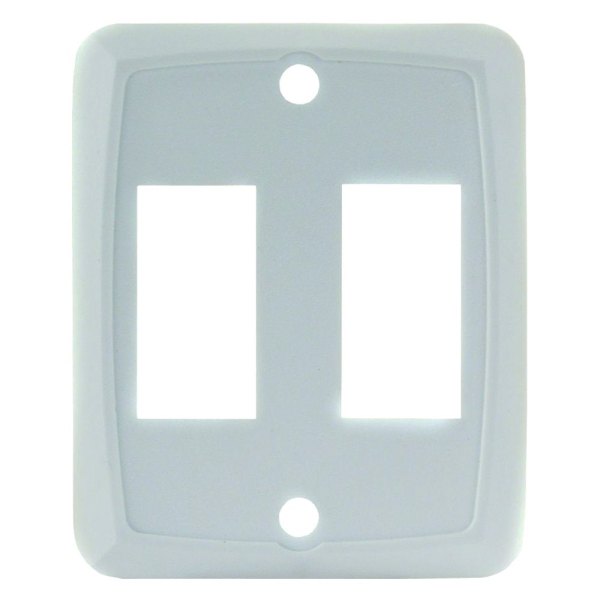 JR Products® - Double White Face Plate