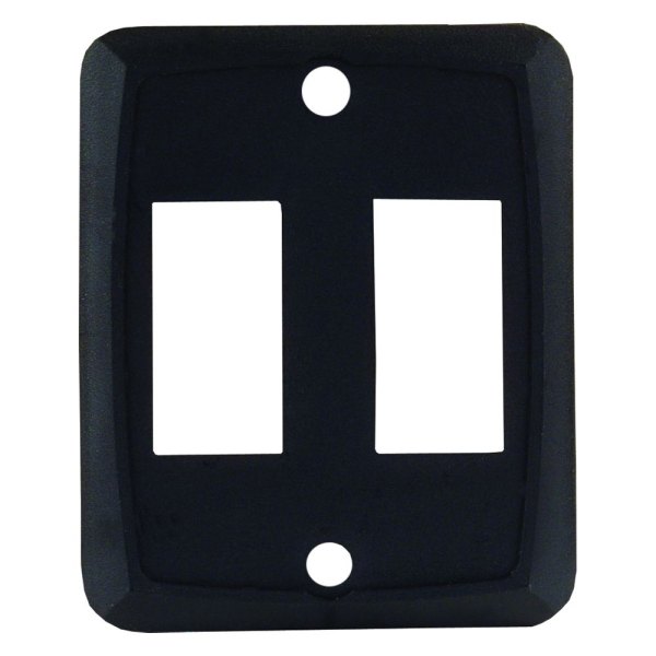 JR Products® - Double Black Face Plate