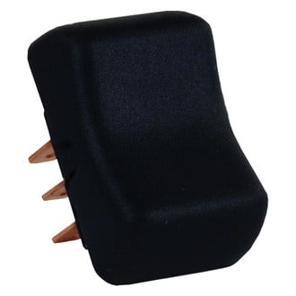 JR Products® - Single DPDT On/Off/On Rectangular Multi Purpose Switch