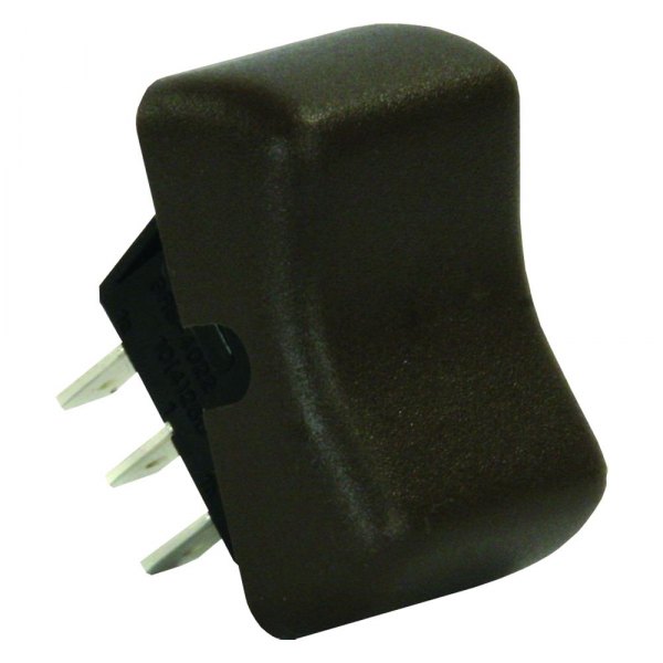 JR Products® - Single SPDT On/On Brown Contour Multi Purpose Switch
