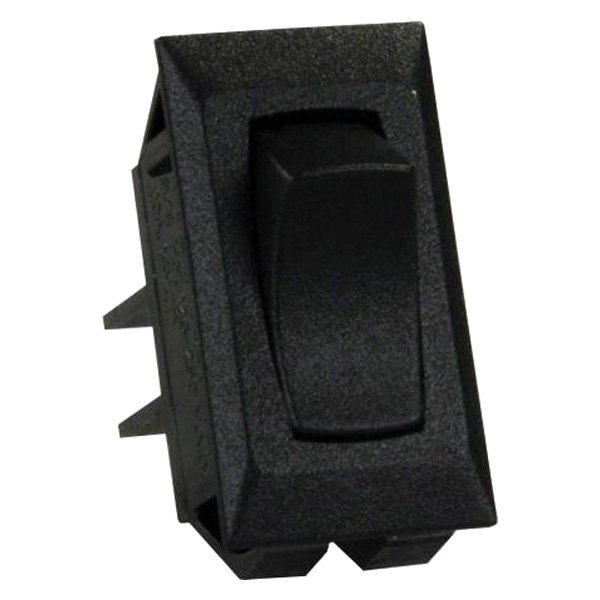 JR Products® - Single SPST On/Off Black Multi Purpose Switch