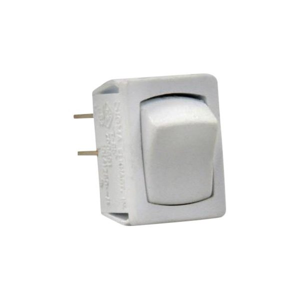 JR Products® - Single SPST On/Off White Mini Multi Purpose Switch