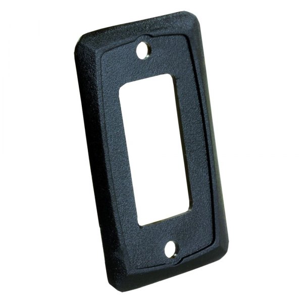 JR Products® - Single Black Furniture Face Plate