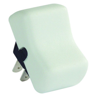 JR Products® - White SPST 250V AC Contour Slide-Out Switch