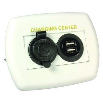 JR Products® - USB Charging Outlet & Cigarette Outlet