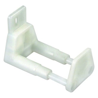 JR Products® - White Adjustable Sliding Door Guide