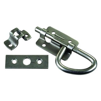 JR Products® - Silver Satin Nickel Bolt Door Latch