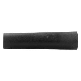 JR Products® - 2.8"L Durable Plastic Black Tapering Wall Door Bumper