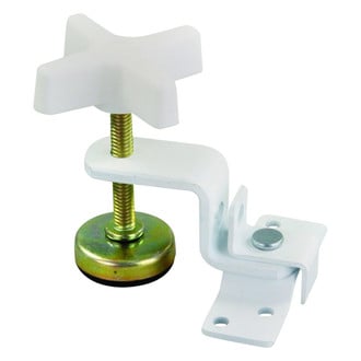 JR Products® 20775 - White Fold-Out Bunk Clamp
