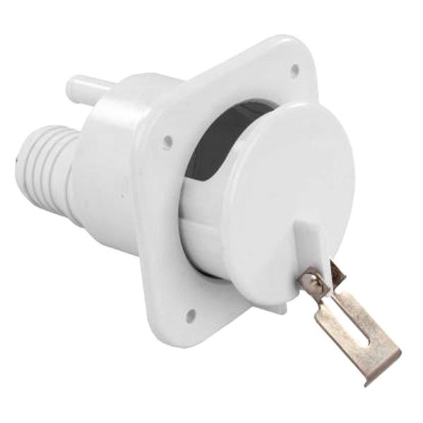 JR Products® - White Plastic Gravity Telescoping Flush Water Fill with Lock
