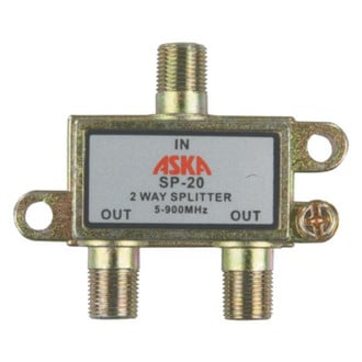 JR Products® - 2-Way TV Line Splitter