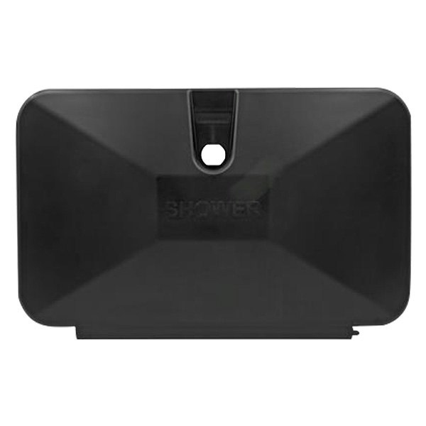 JR Products® - Black Plastic Exterior Shower Door