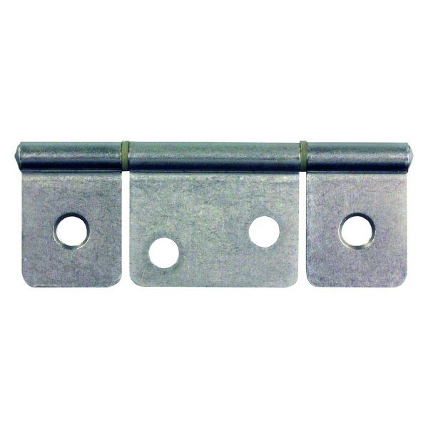 JR Products® - Silver Satin Nickel Plated Non-Mortise Door Hinges