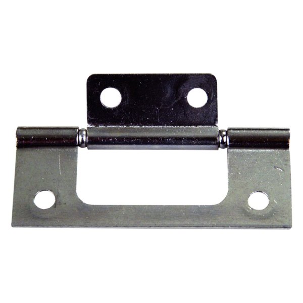 JR Products® - Silver Chrome Plated Non-Mortise Door Hinges