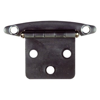 JR Products® - Satin Nickel Free Swing Flush Mount Cabinet Door Hinges