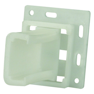 JR Products® - Plastic 2.375" Large C-Shape Drawer Slide Socket Set