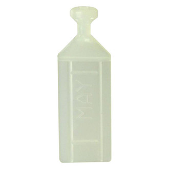 JR Products® - White Plastic Small Sew-In Curtain Carrier Set
