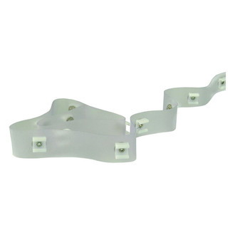 JR Products® - White Plastic Sew-In Slide Tape
