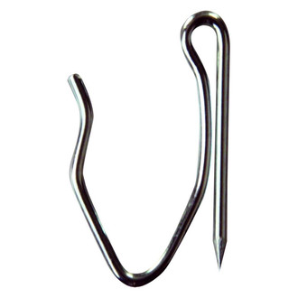 JR Products® - Stainless Steel Drape Hook Set