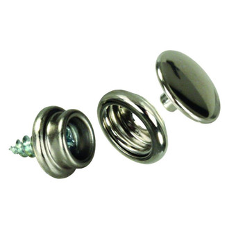 JR Products® - Aluminium Fabric-to-Wall Snap Set
