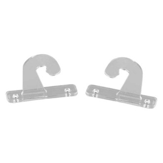JR Products® - Hole-Style White Plastic Mini Blind Hold Down Set