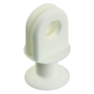 JR Products® - White Plastic Accordion/Folding Door Carrier Set