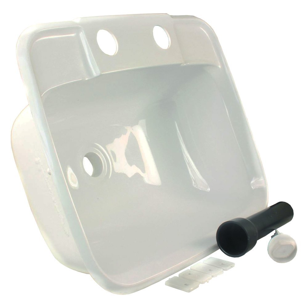 JR Products® 95351 - Plastic White Drop-In Rectangular JR Products® 95351 - Plastic White Drop-In Rectangular