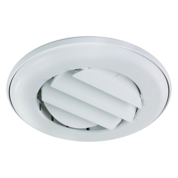 JR Products® - Coolvent Deluxe Polar White Ceiling Adjustable Vent