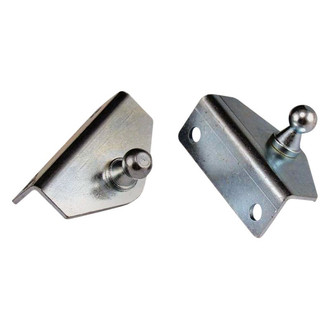 JR Products® - Steel L-Shaped Lift Support Mounting Brackets