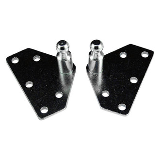 JR Products® - Steel Flat Shaped Lift Support Mounting Brackets