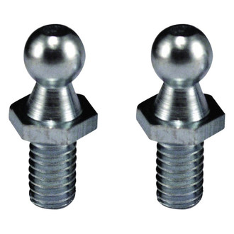 JR Products® - 5/18" x 16" Silver Steel Ball Studs