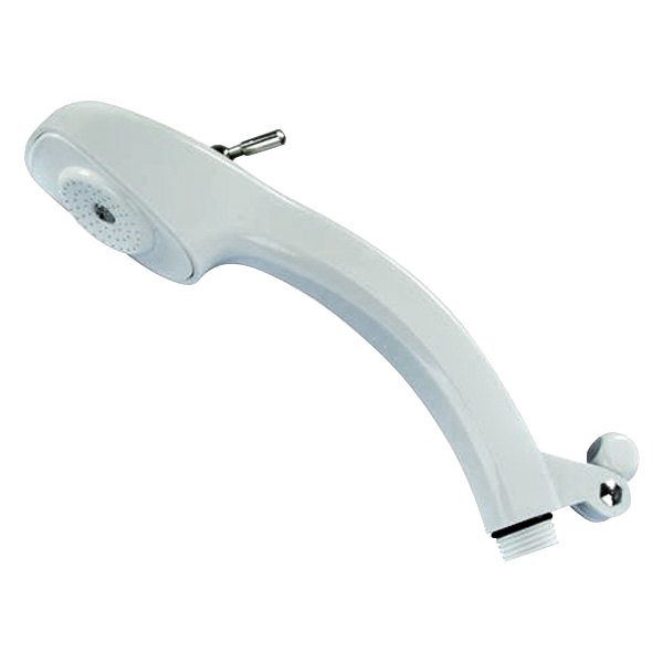 JR Products® - Polar White Metal Handheld Shower Head
