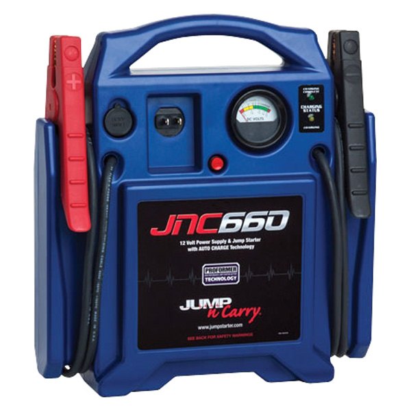 Jump N Carry® - 12 V Portable Automatic Battery Jump Starter and Power Supply with Auto Change Technology